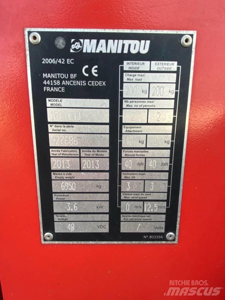 Manitou 170AETJ-L Nacele cu brat articulat