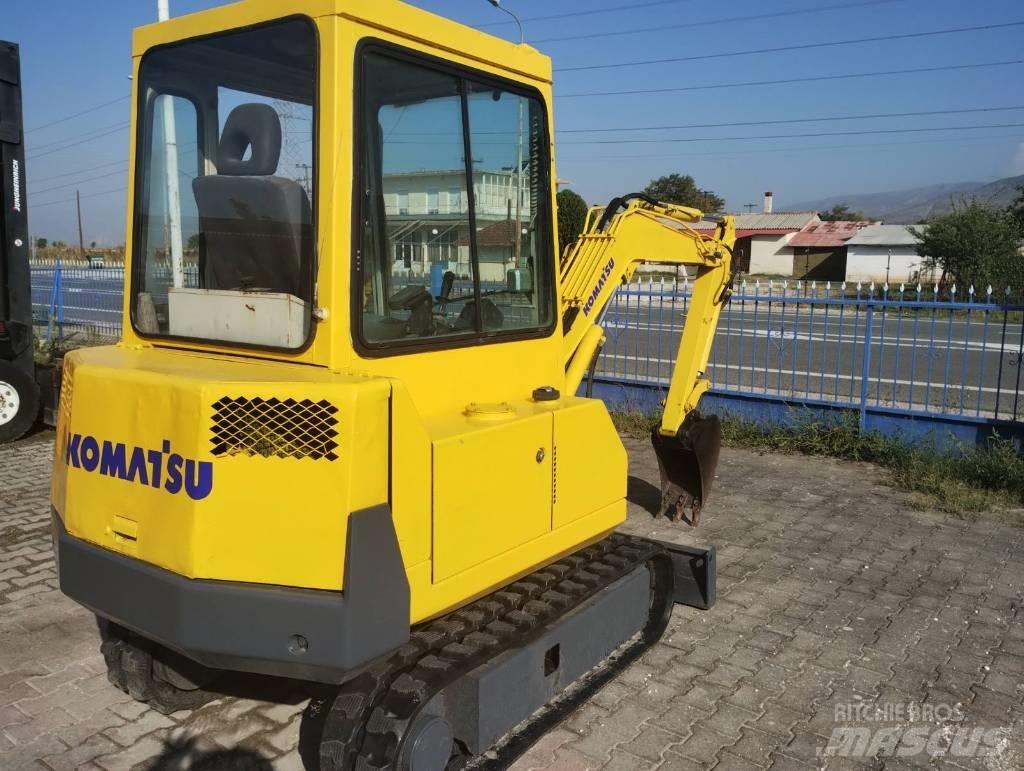 Komatsu PC 10 Excavatoare pe șenile
