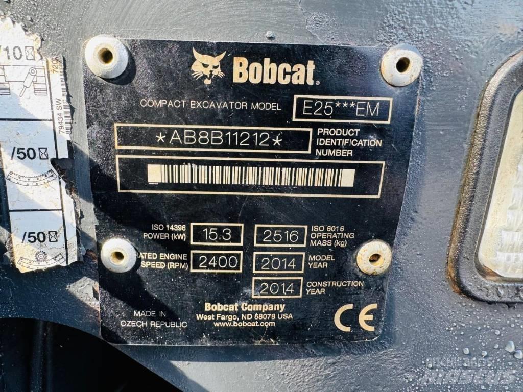 Bobcat E 25 Mini excavatoare < 7t