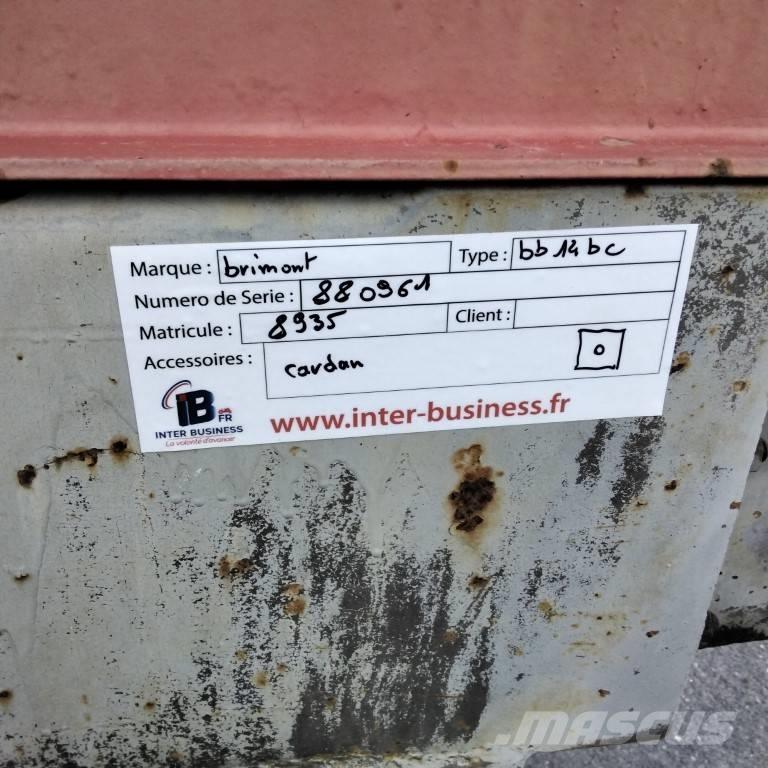 Brimont BB14BC Remorci rabatabile