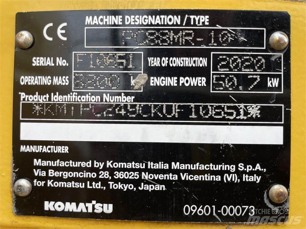 Komatsu PC88MR-10 Excavatoare cu roti
