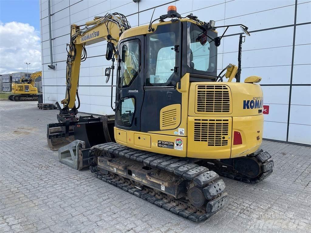 Komatsu PC88MR-10 Excavatoare cu roti