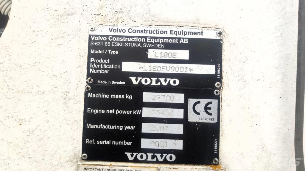 Volvo L 180 E Incarcator pe pneuri