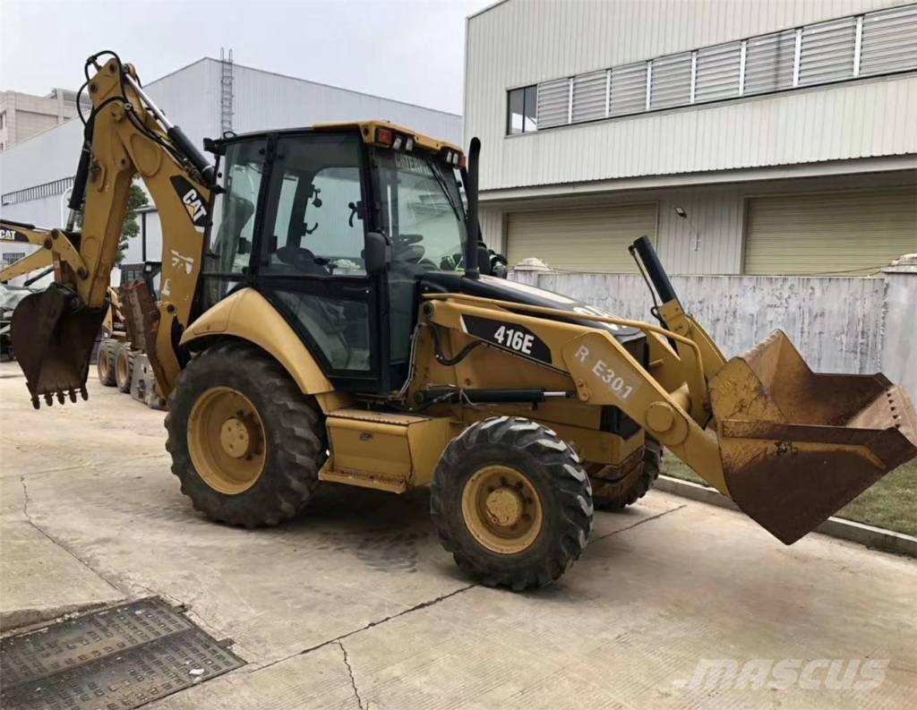 CAT 416E Buldoexcavatoare