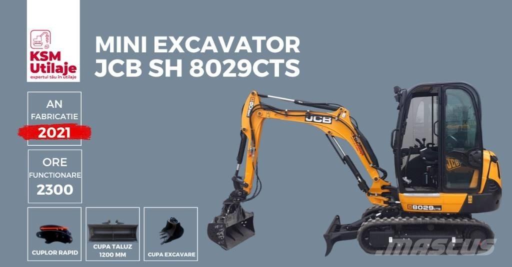 JCB 8029 CTS Mini excavatoare < 7t