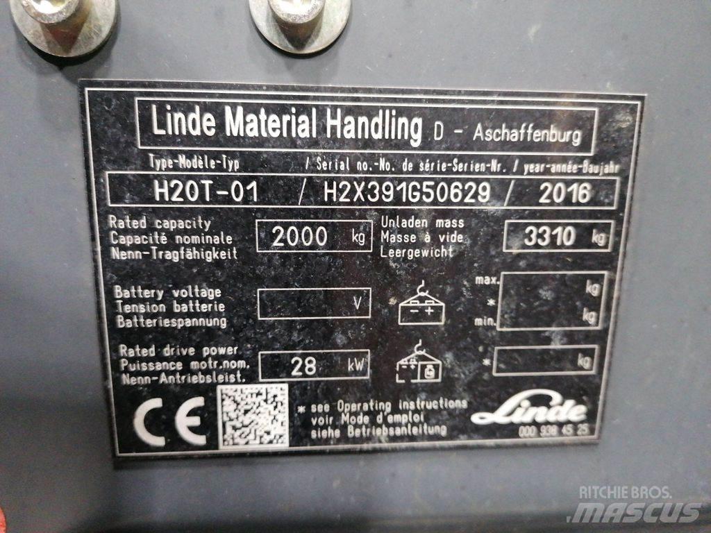 Linde H20T-01 Stivuitor GPL