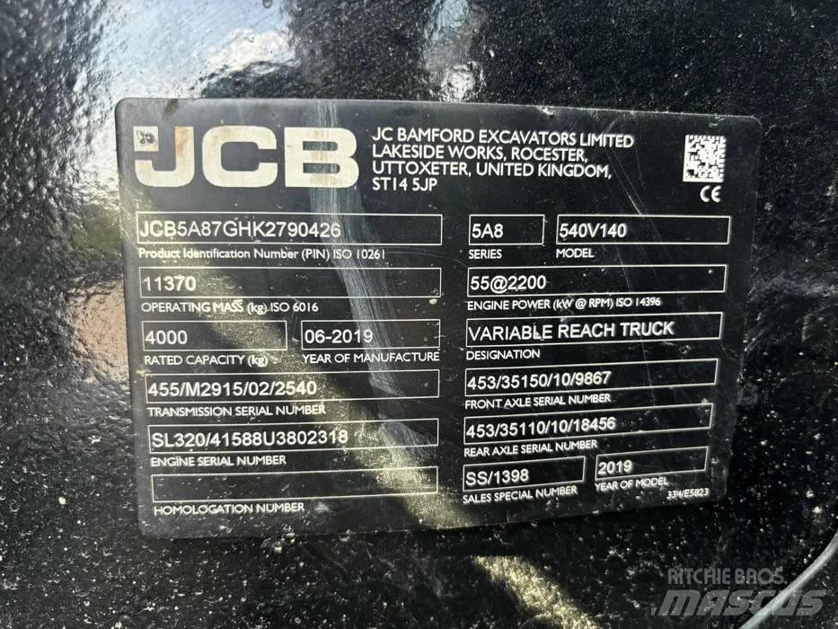 JCB 540-140 Stivuitoare telescopice