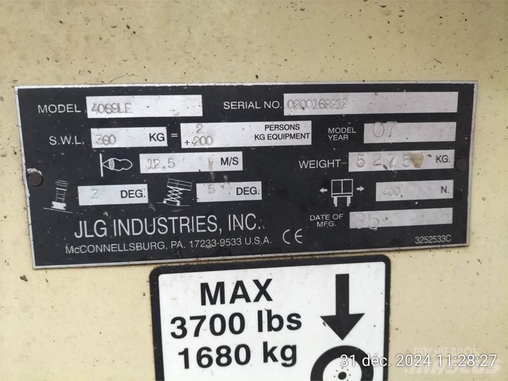 JLG 4069LE Platforme foarfeca