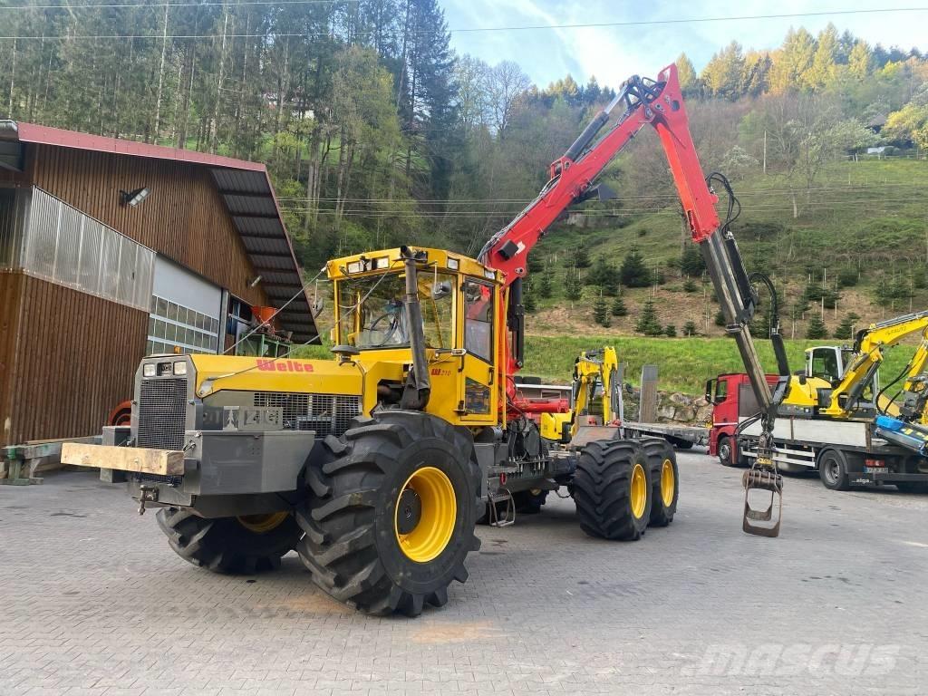 Welte W 210 Utilaje de manevrarea a bustenilor
