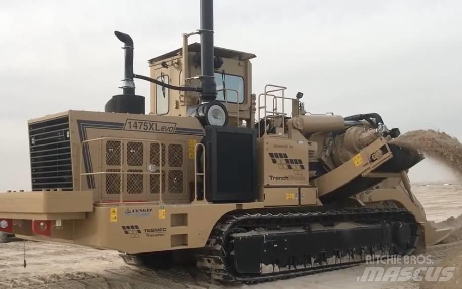 Tesmec T1475XL Fierastrau pentru stanca si beton