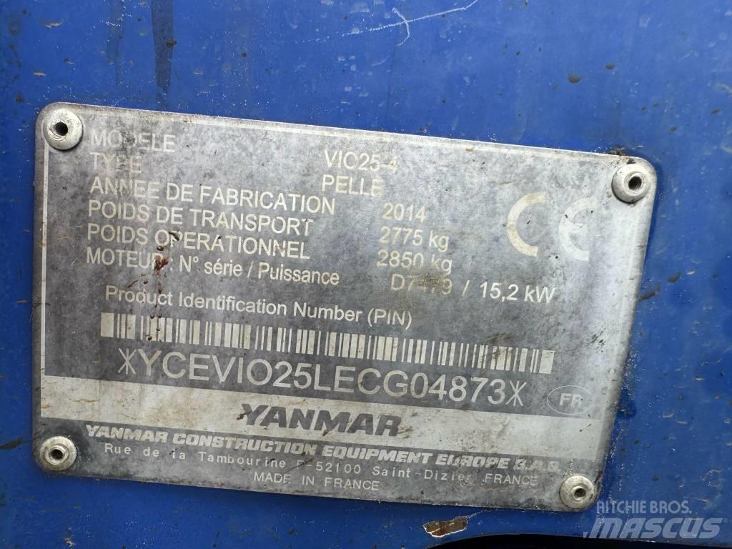 Yanmar Vio 25-4 Mini excavatoare < 7t