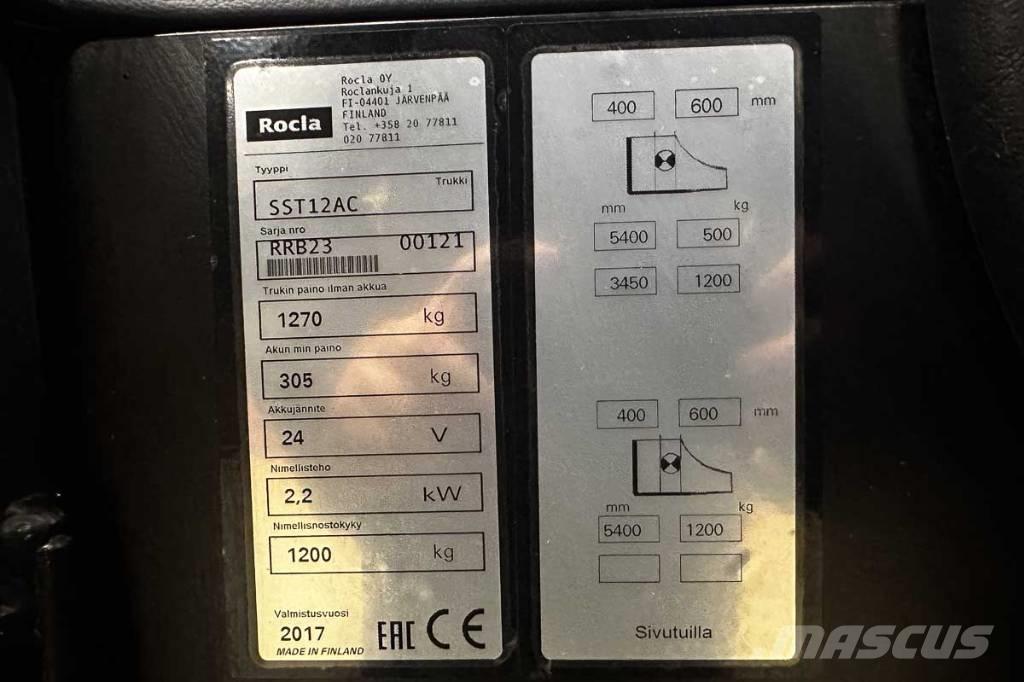 Rocla SST 12 AC Transpaleti autopropulsanti