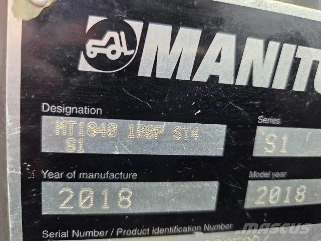Manitou MT 1840 Stivuitoare telescopice
