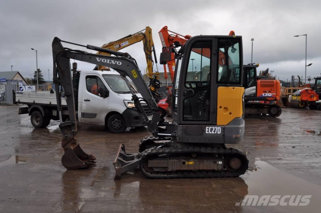 Volvo EC 27 D Mini excavatoare < 7t