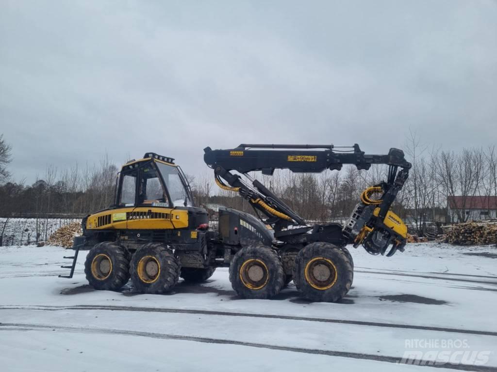 Ponsse Ergo 8W Combine forestiere