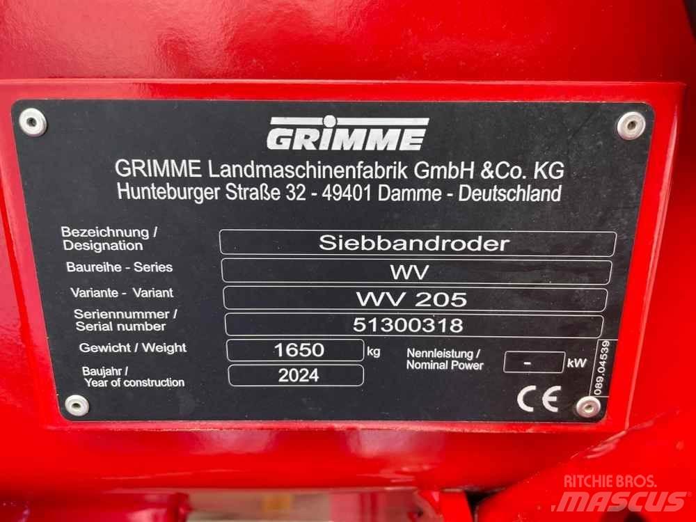 Grimme WV 205 Utilaje agricole - Altele
