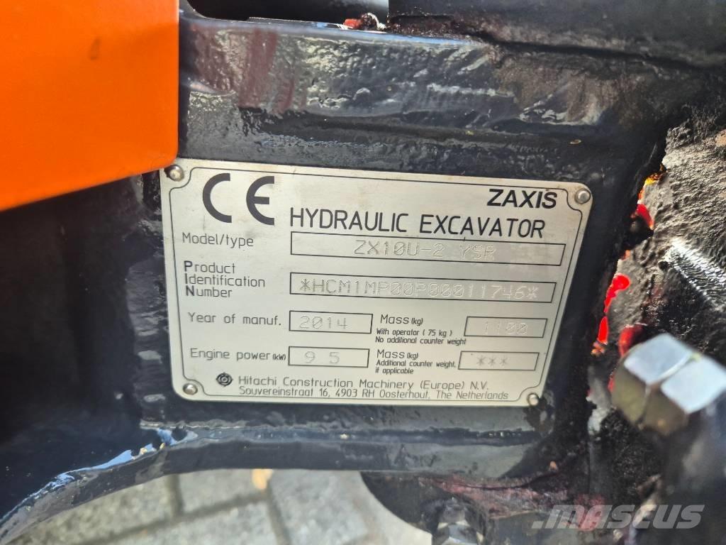 Hitachi ZX 10 U-2 Mini excavatoare < 7t