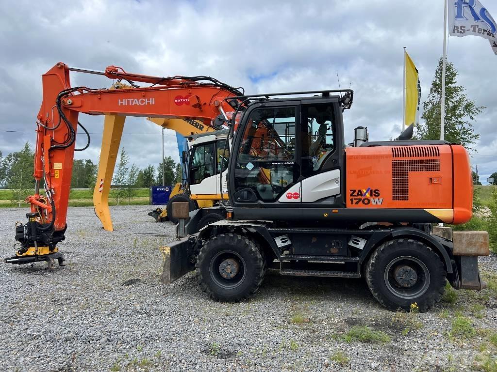 Hitachi ZX 170W-5B Excavatoare cu roti