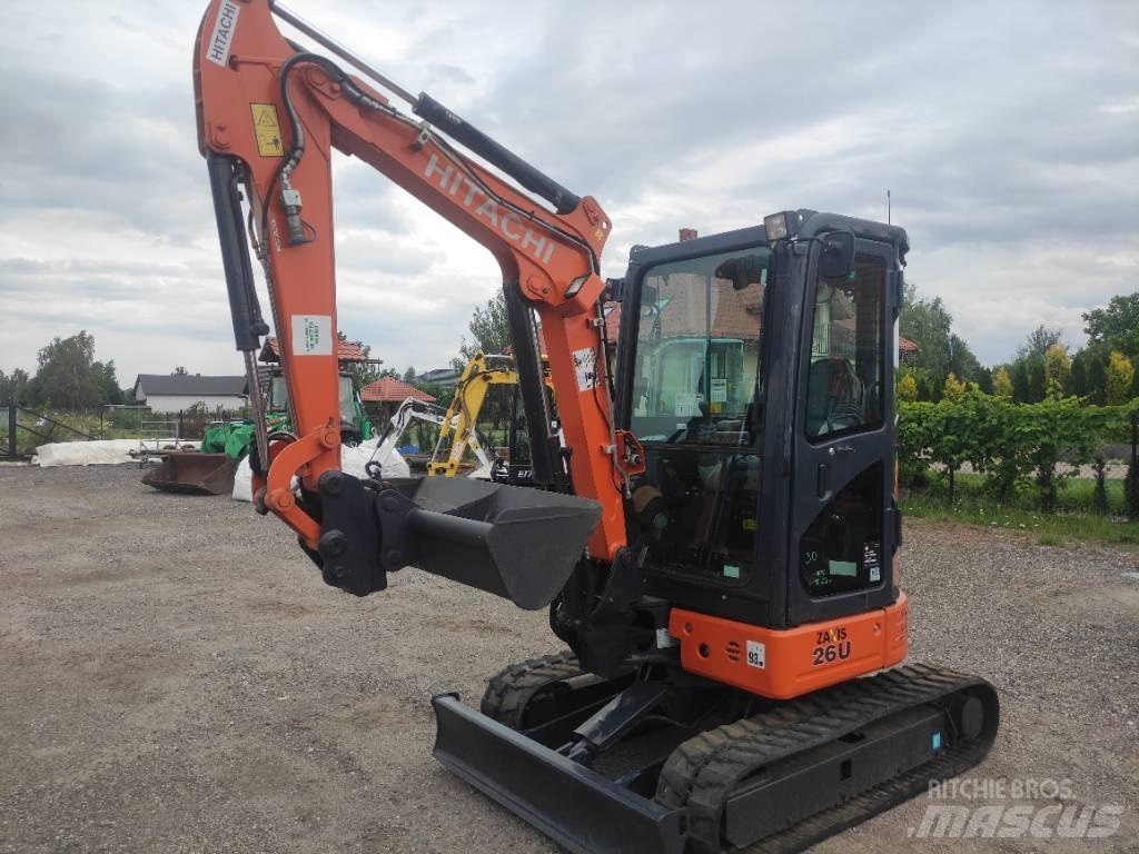 Hitachi ZX 26 U-6 Mini excavatoare < 7t