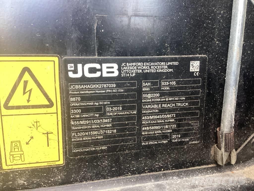 JCB 533-105 Stivuitoare telescopice