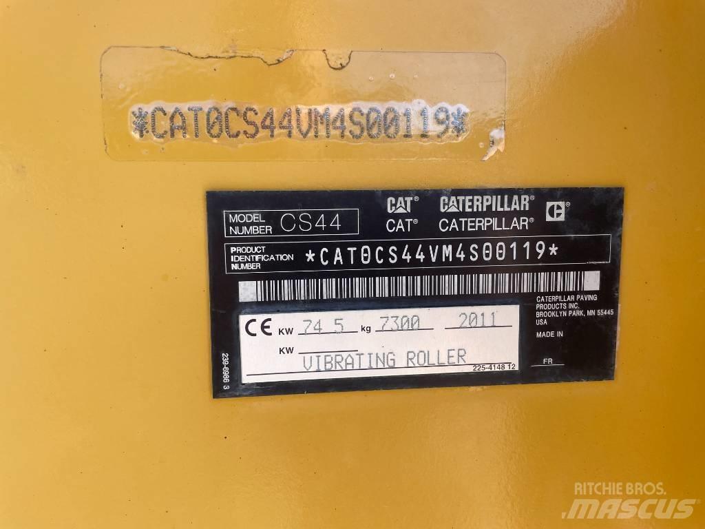 CAT CS44 Compactoare monocilindrice