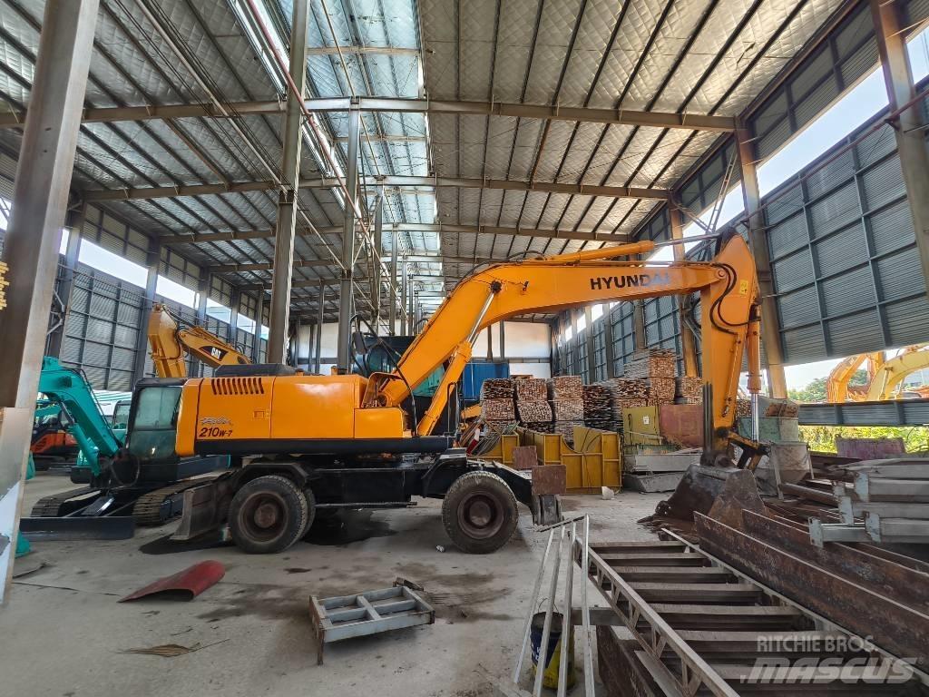 Hyundai R210w-7 Excavatoare cu roti