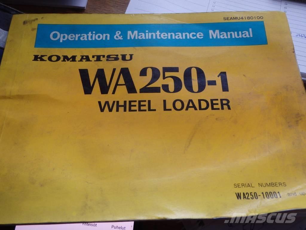 Komatsu WA 250-1 Incarcator pe pneuri