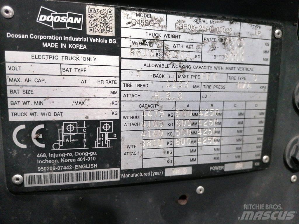 Doosan G45SC-7 Stivuitor GPL