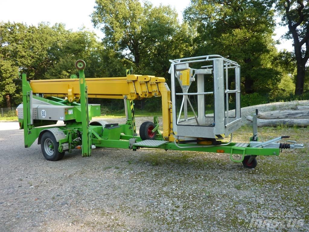 Omme 1650 EB Platforme aeriene montate pe remorca