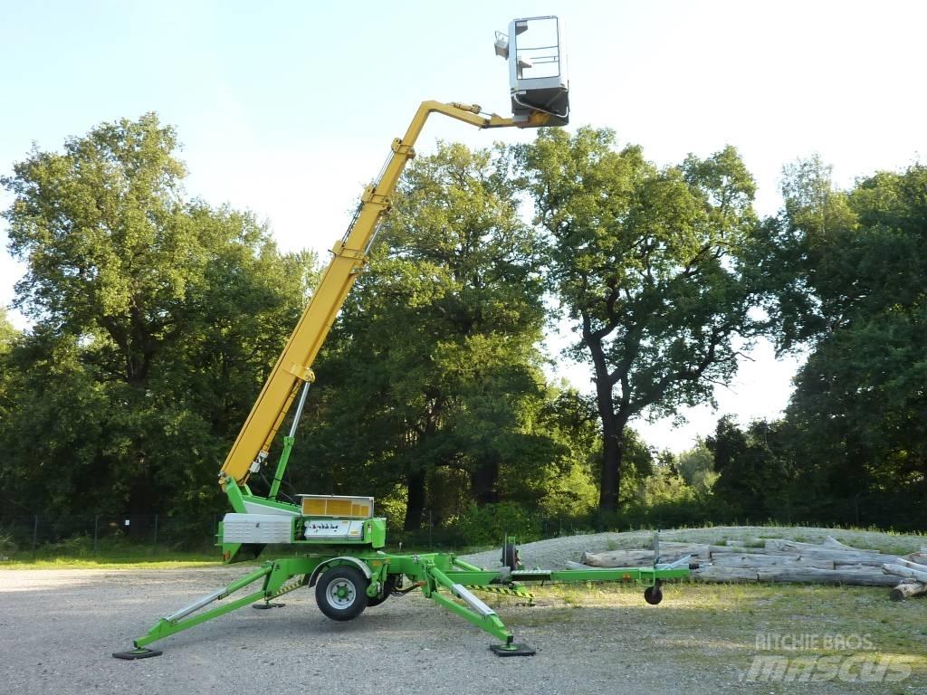 Omme 1650 EB Platforme aeriene montate pe remorca