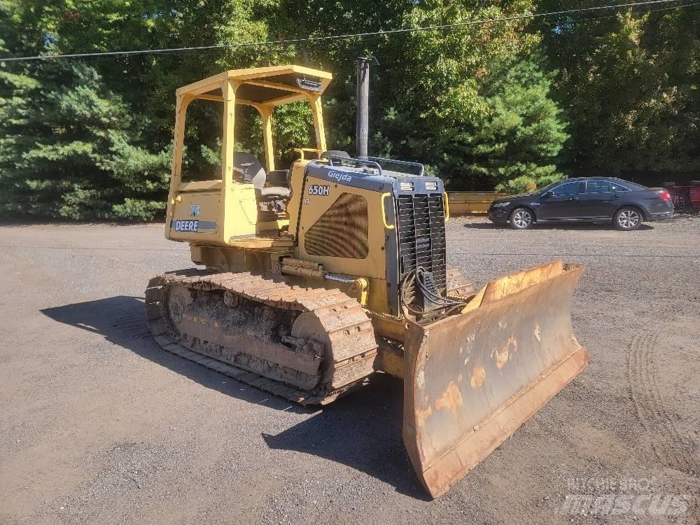 John Deere 650 H Buldozere pe senile
