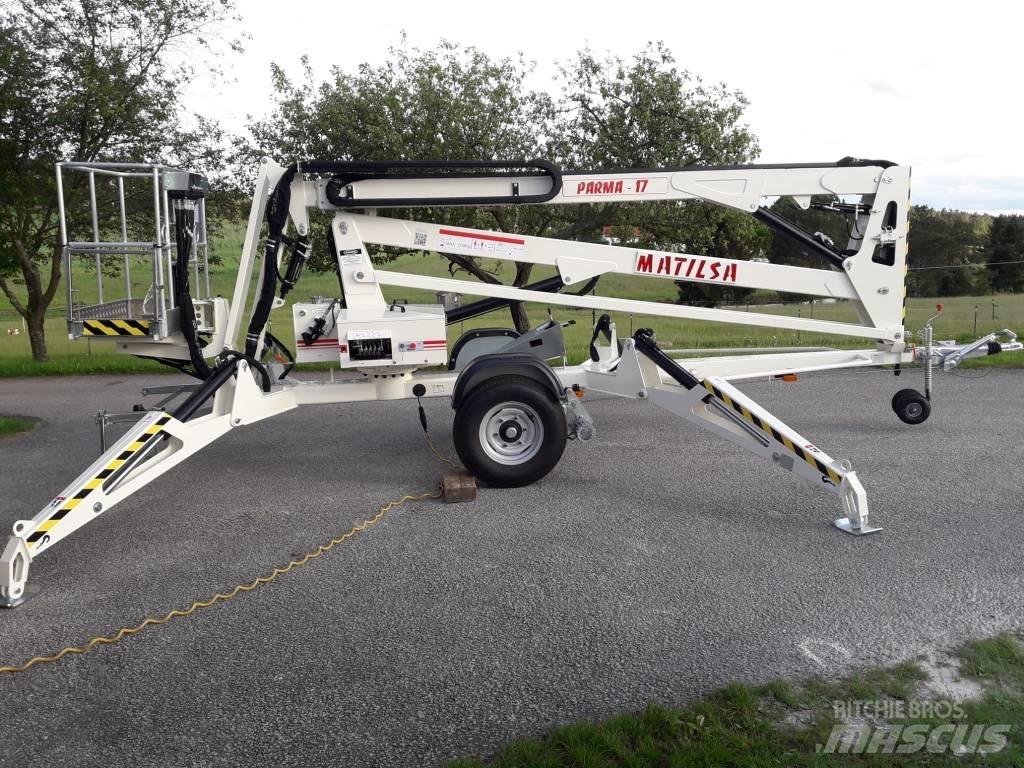 Matilsa Parma17 Platforme aeriene montate pe remorca