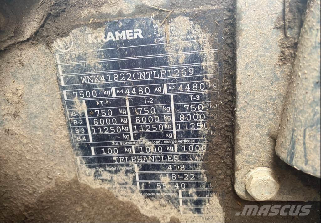 Kramer KT 276 Manipulatoare agricole