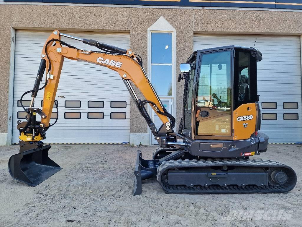CASE CX 58 D Mini excavatoare < 7t