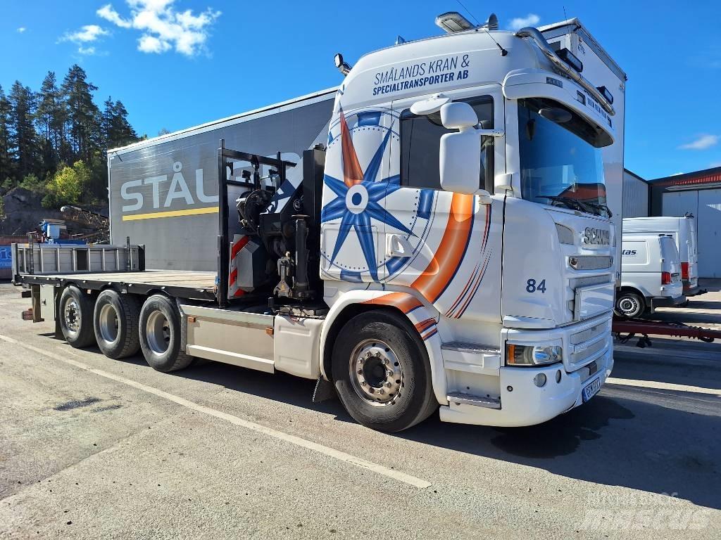 Scania G490 LB8x4*4 Camioane cu macara