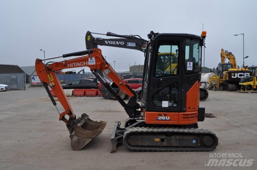 Hitachi ZX 26 U-6 Mini excavatoare < 7t