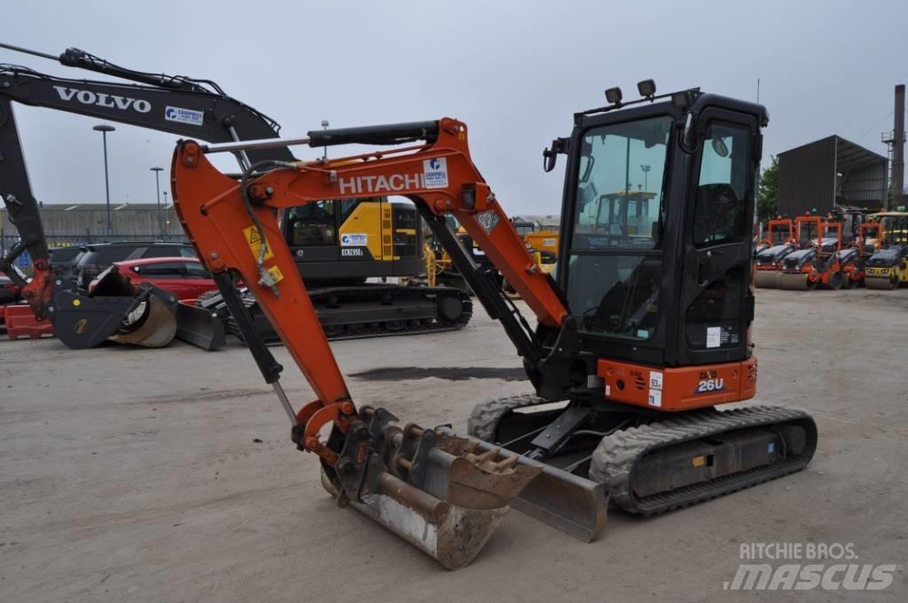 Hitachi ZX 26 U-6 Mini excavatoare < 7t