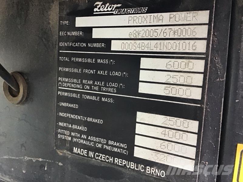 Zetor Proxima 120 Tractoare