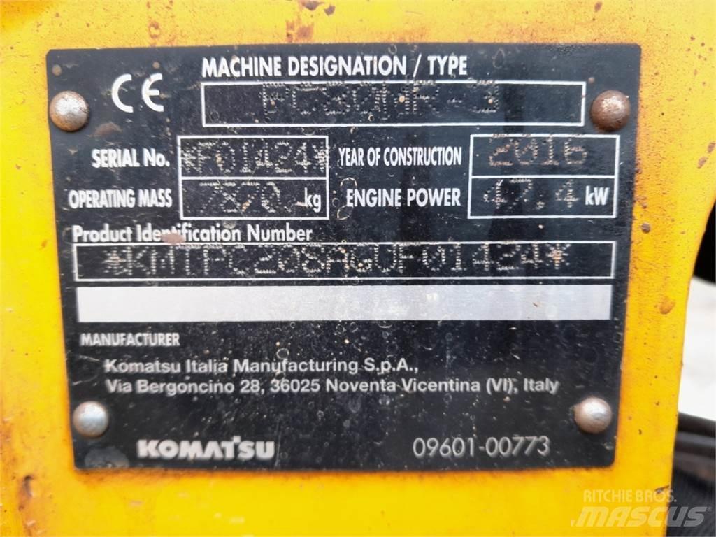 Komatsu PC80 Mini excavatoare < 7t
