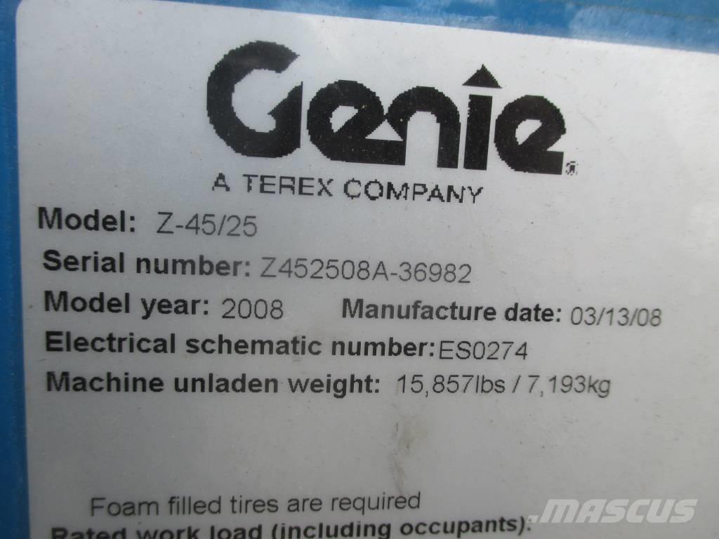 Genie Z 45/25 J DC Nacele cu brat articulat