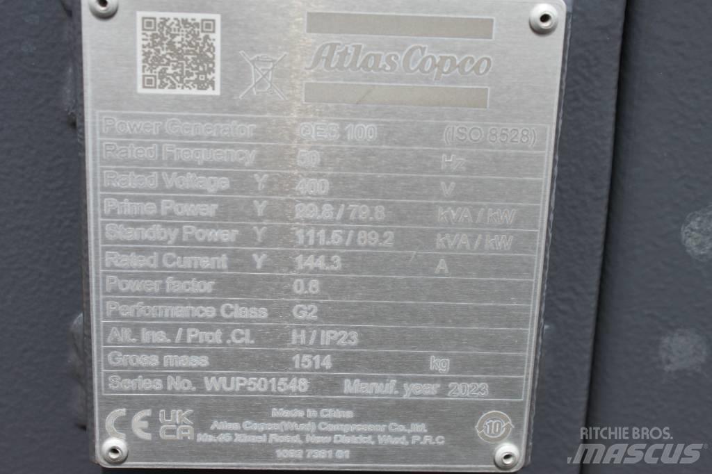 Atlas Copco QES 100 Generatoare Diesel