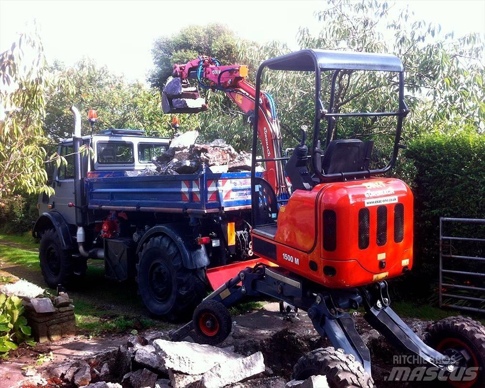 Euromach 1500 Mobile Excavator amfibiu