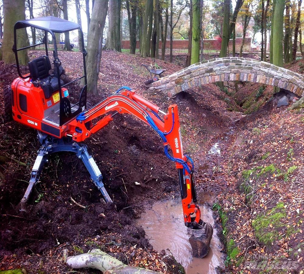 Euromach 1500 Mobile Excavator amfibiu