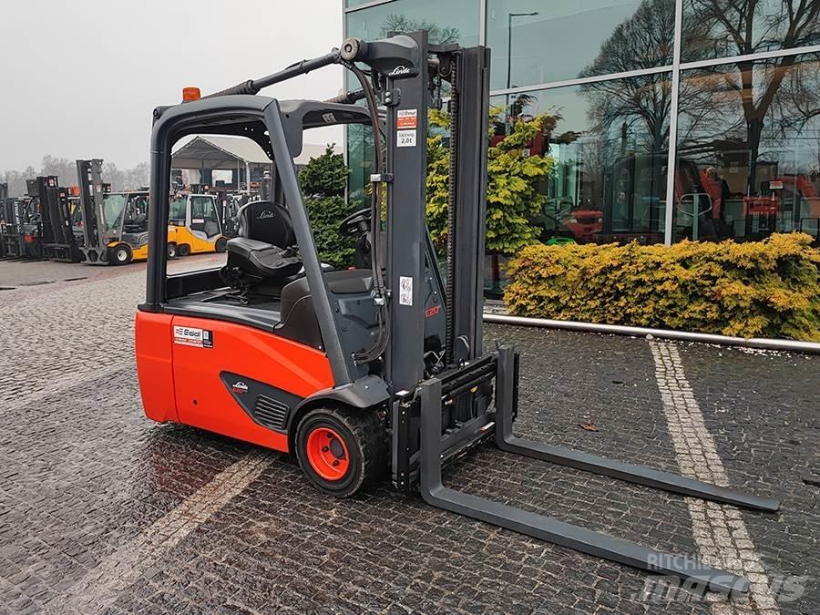 Linde E20L-02 Stivuitor electric