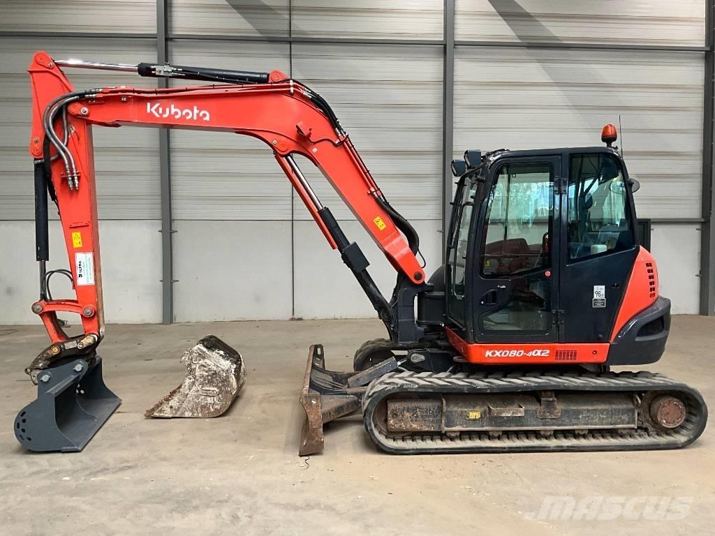 Kubota KX 080-4 A 2 Excavatoare 7t - 12t