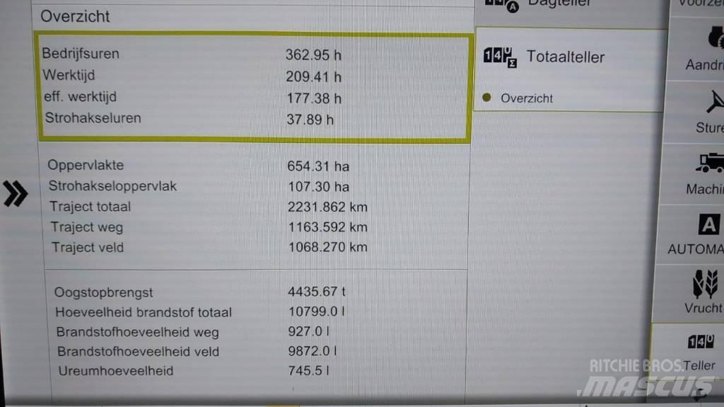CLAAS Trion 750 Combine de secerat