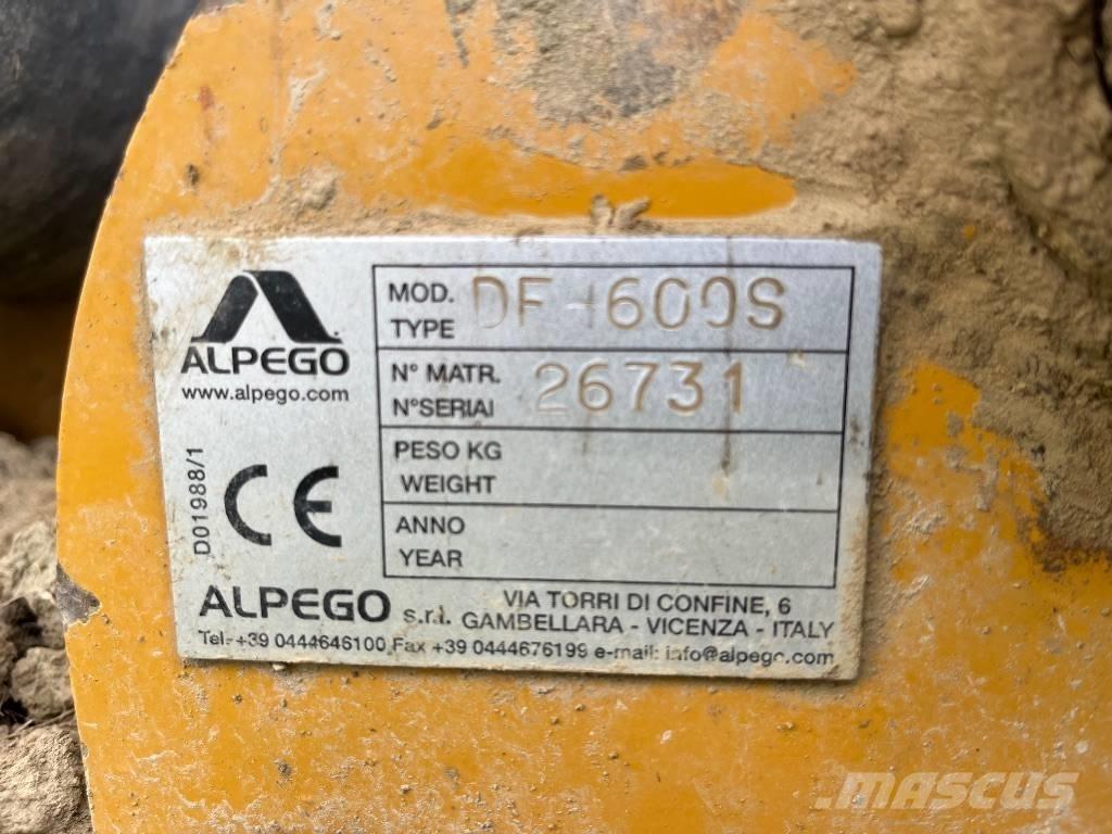 Alpego DF 600 Grapa si pluguri rotative