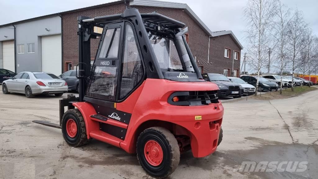 Linde H 60 D-02 Stivuitor diesel