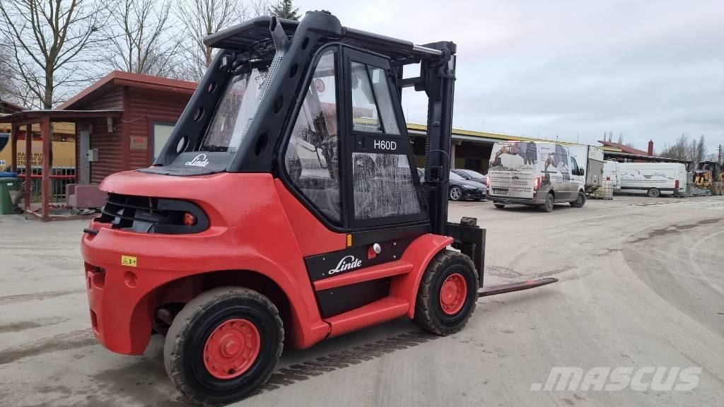 Linde H 60 D-02 Stivuitor diesel