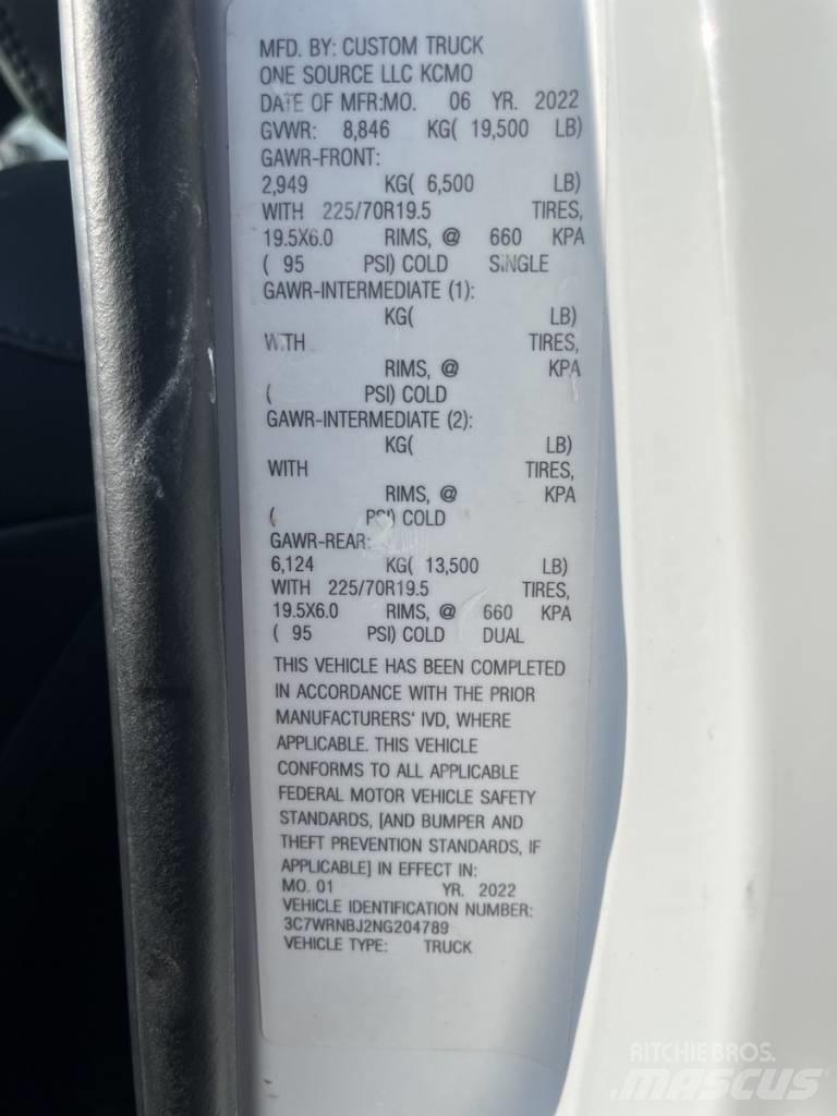 RAM 5500 Camioane platforma/prelata